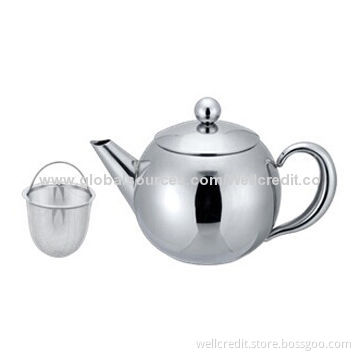Food Grade Stainless Steel Tea Pot with Filter